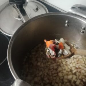 Lentilles au lard ou jambonneau